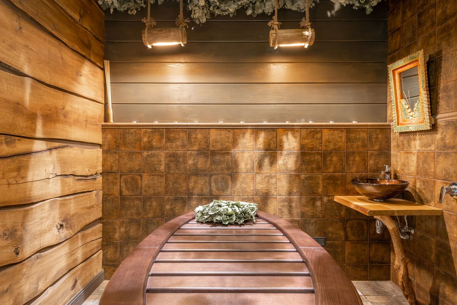 Wellness spa interior with tranquil ambiance