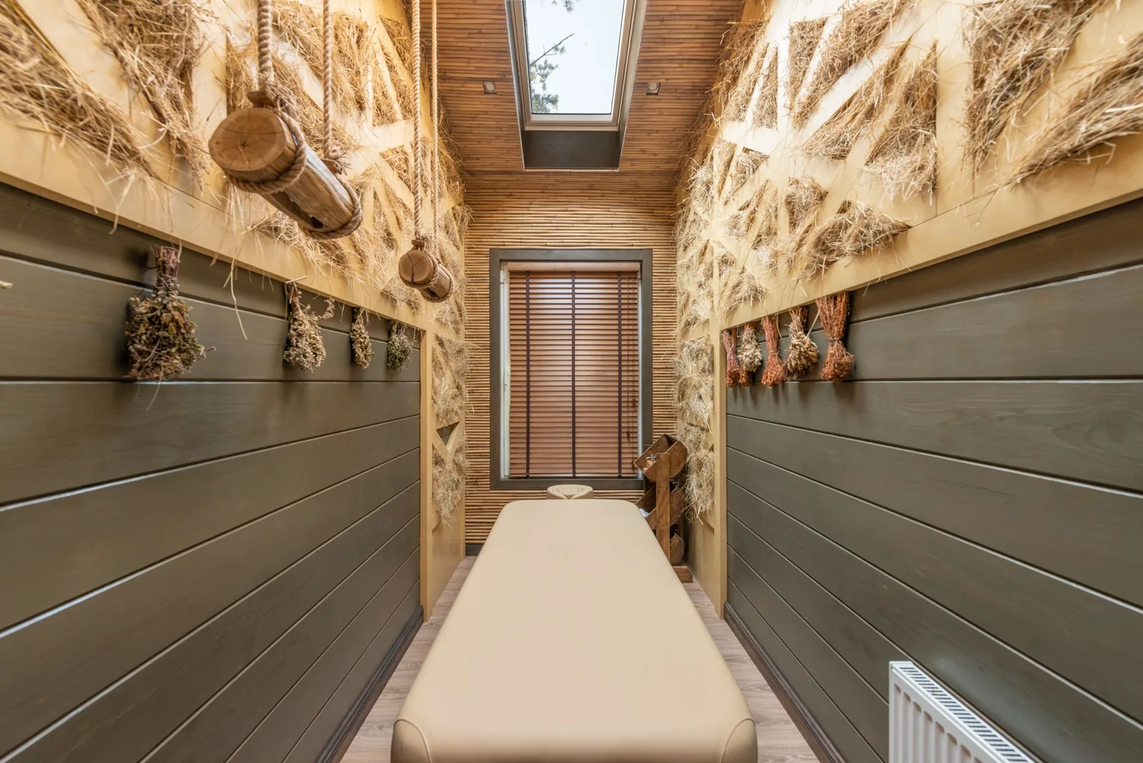 Wellness spa interior with tranquil ambiance